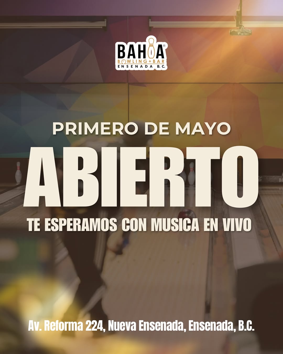 Primero de Mayo Abierto con Música en Vivo