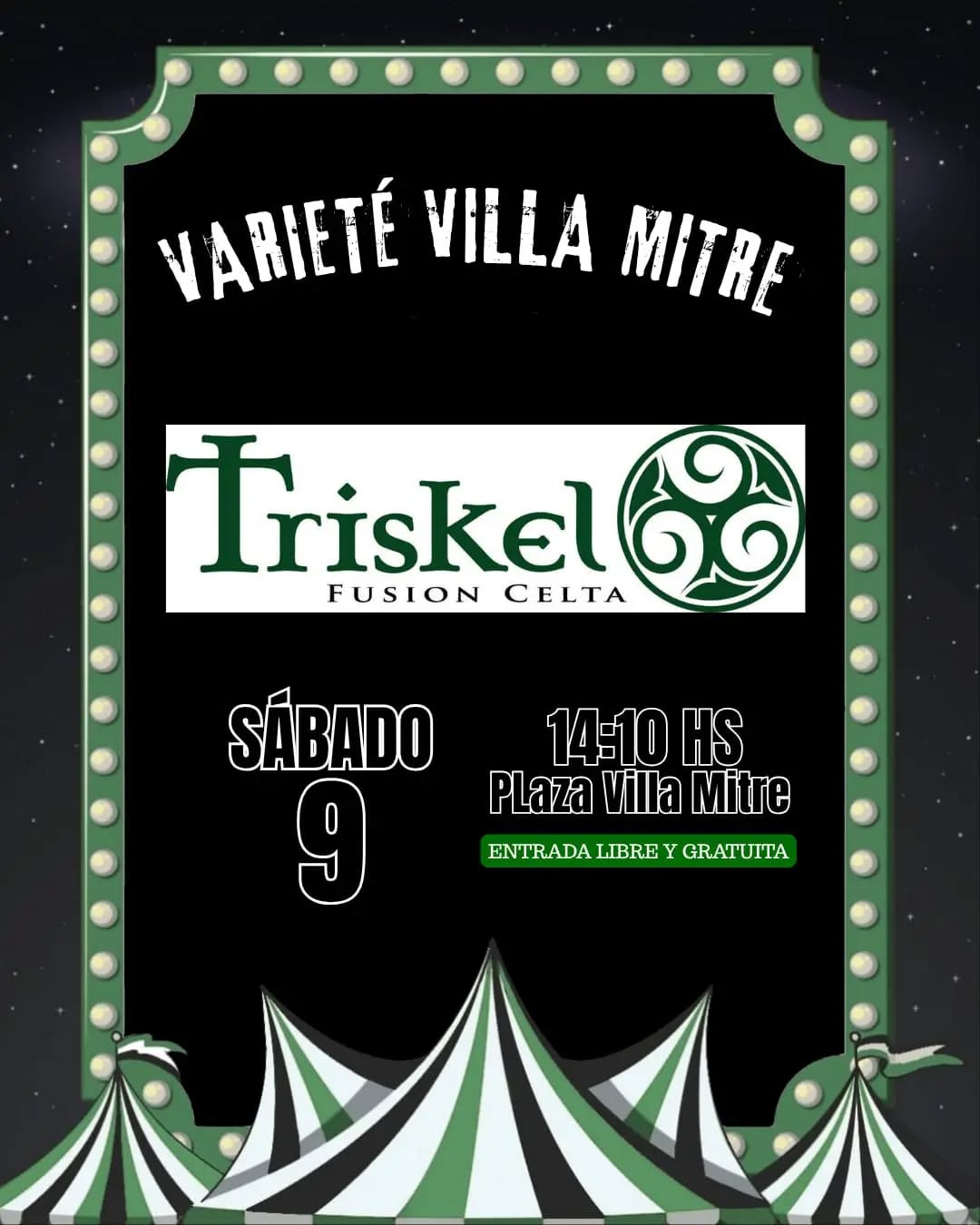 Varieté Villa Mitre: Triskel Fusión Celta