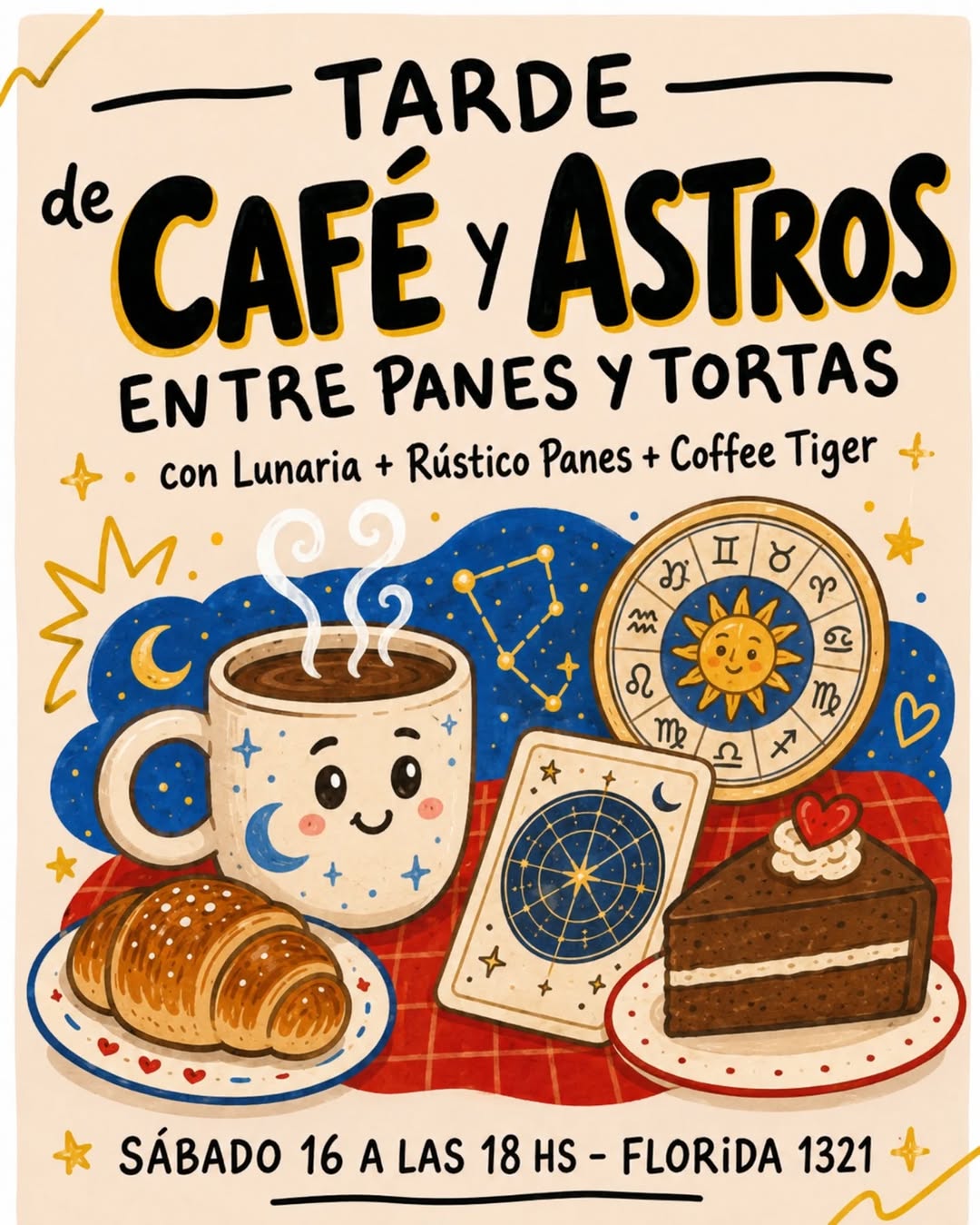 Tarde de café y astros