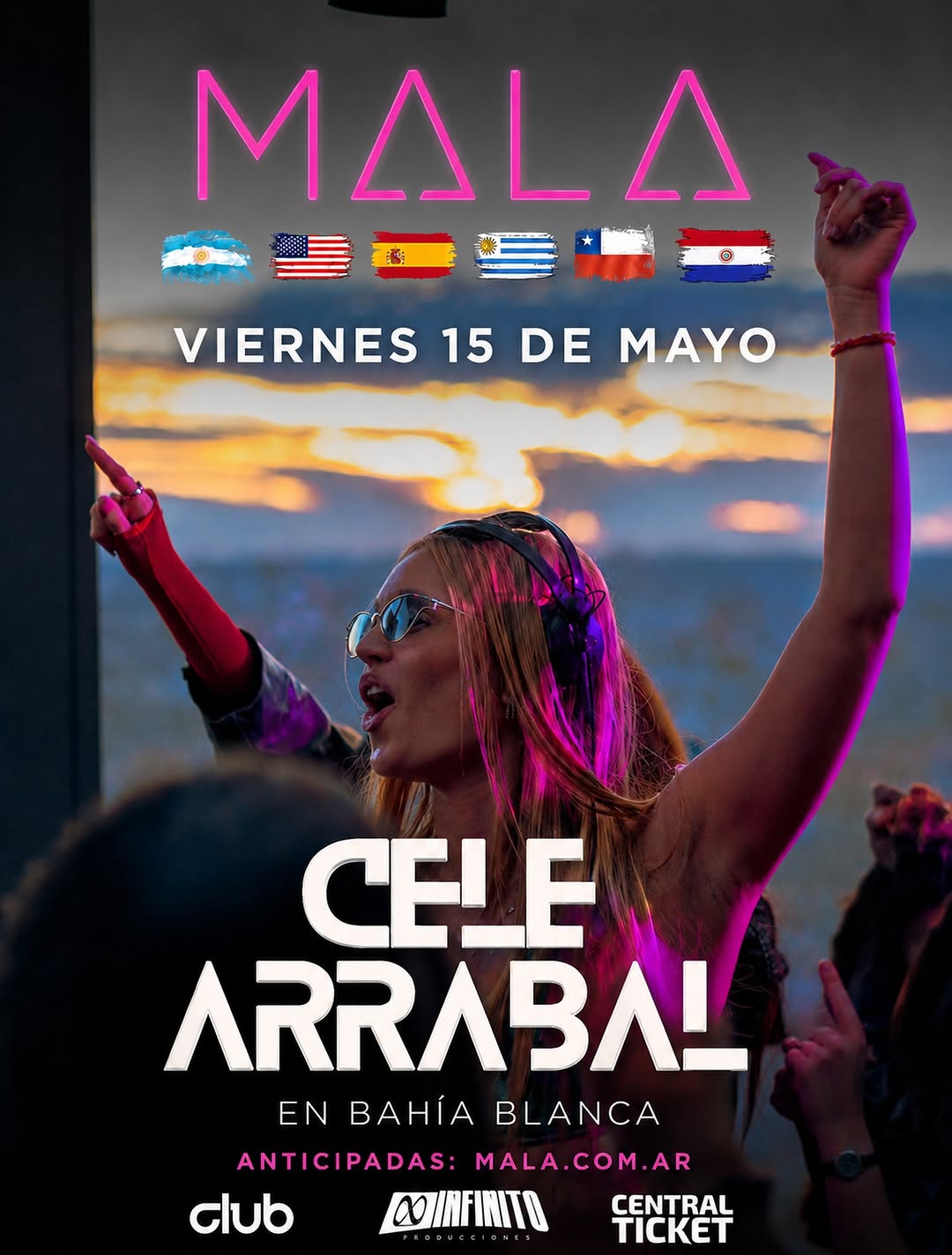 Cele Arrabal en MALA