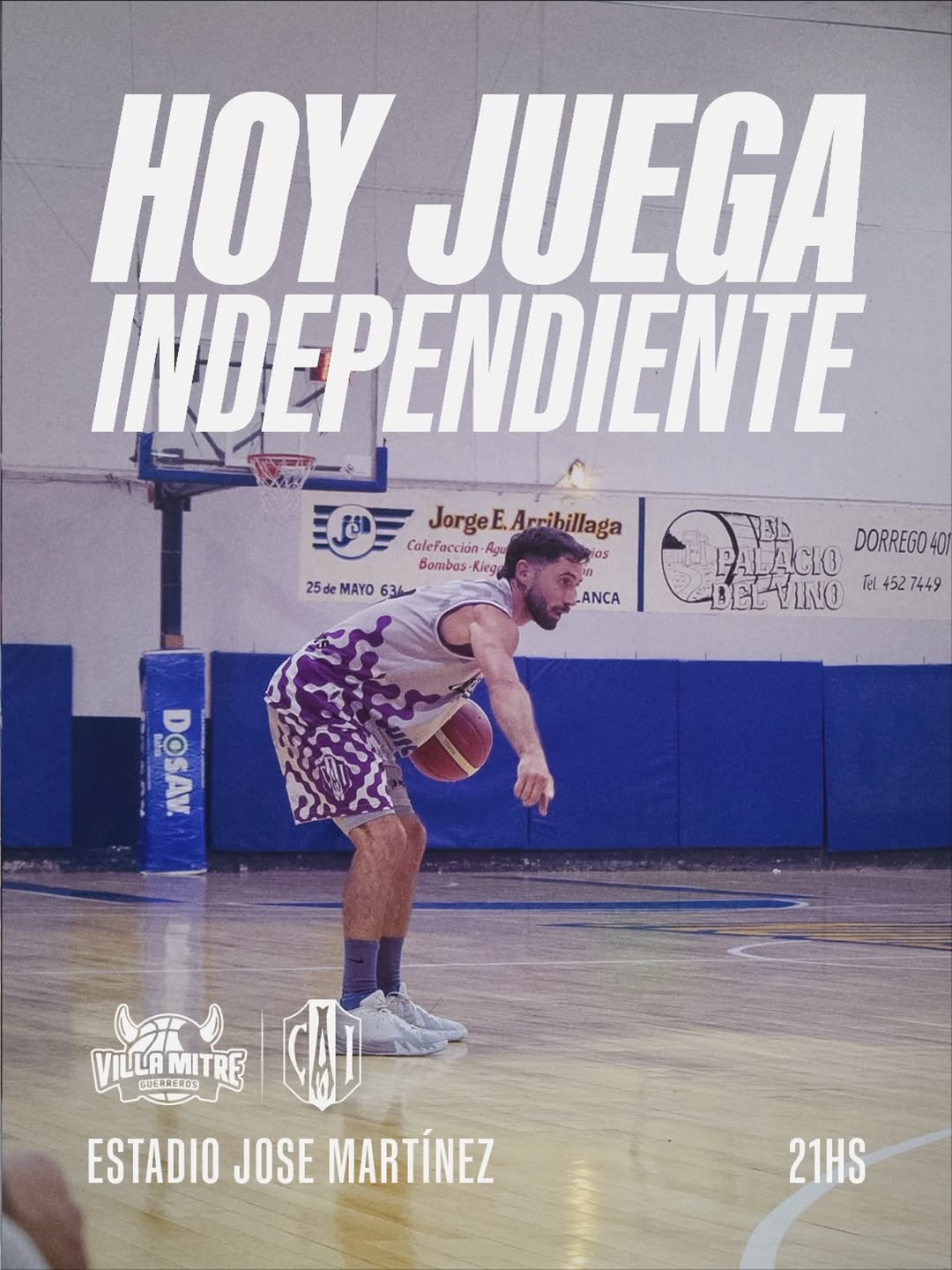 Básquet: Independiente vs Villa Mitre