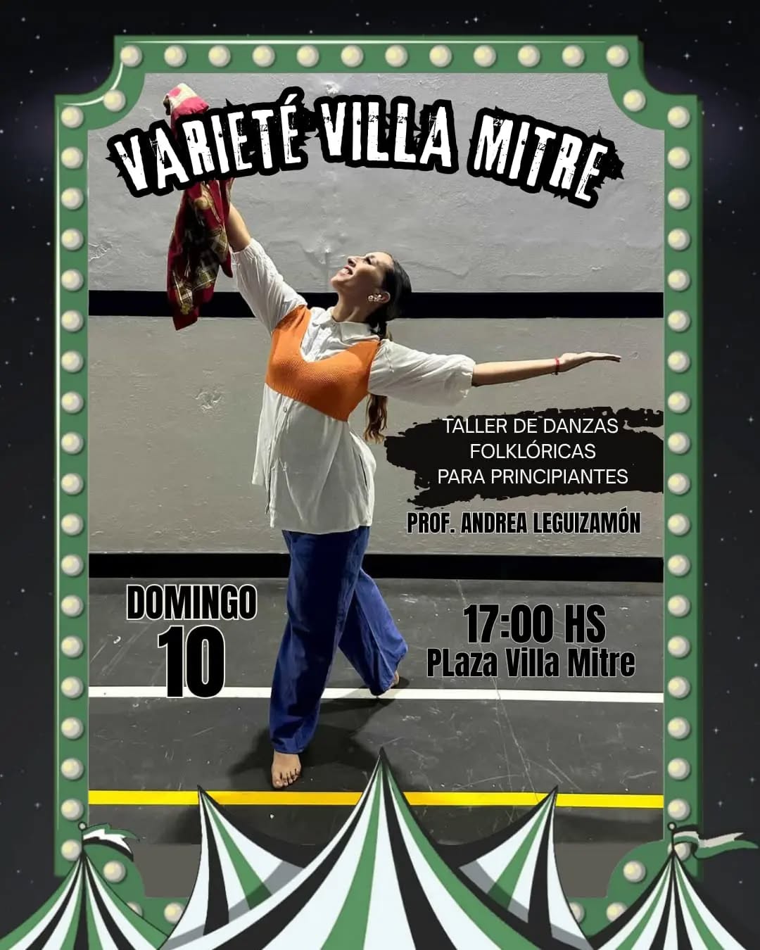 Varieté Villa Mitre: Taller de Danzas Folklóricas