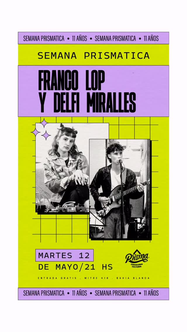 Franco Lop y Delfi Miralles