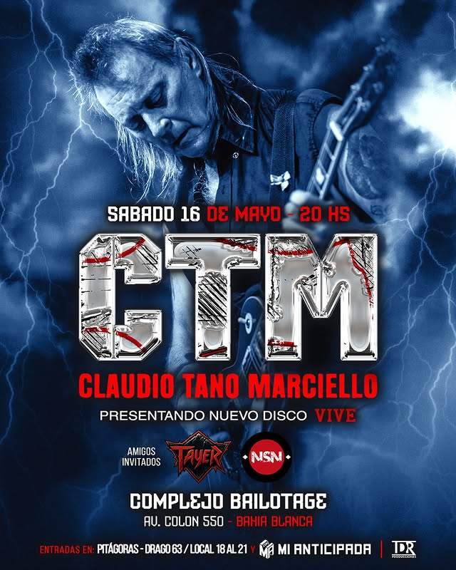 Claudio 'Tano' Marciello - Presentando nuevo disco VIVE