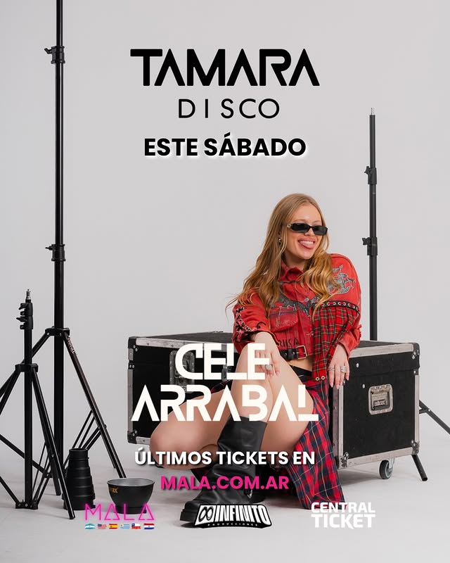 Tamara Disco con Cele Arrabal