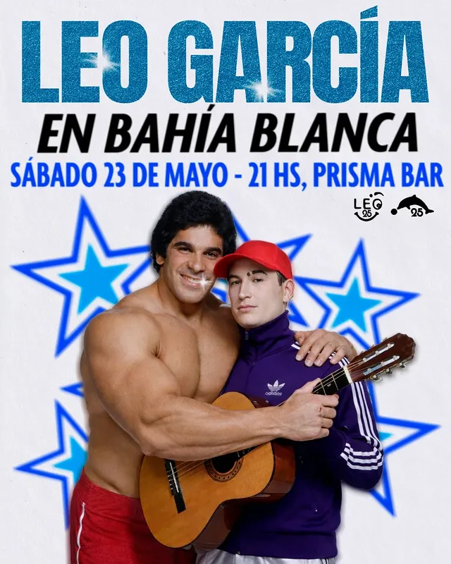 Leo García en Bahía Blanca