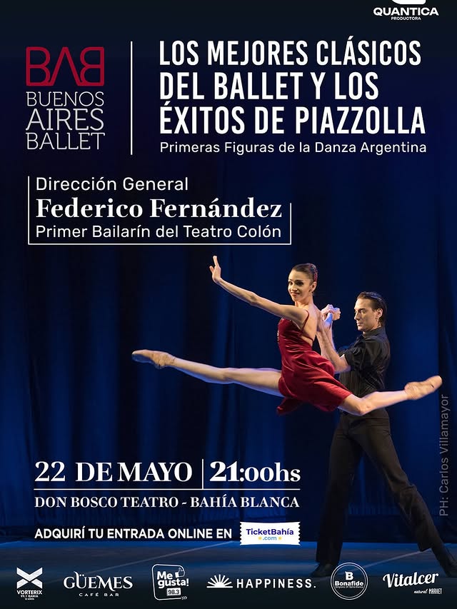 Los Mejores Clásicos del Ballet y los Éxitos de Piazzolla
