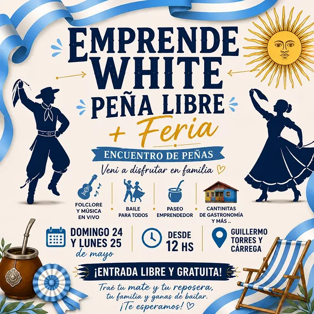 Emprende White Peña Libre + Feria