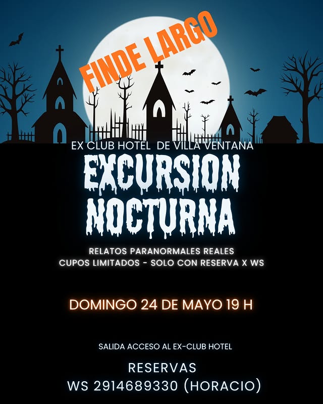 Excursión Nocturna con Relatos Paranormales