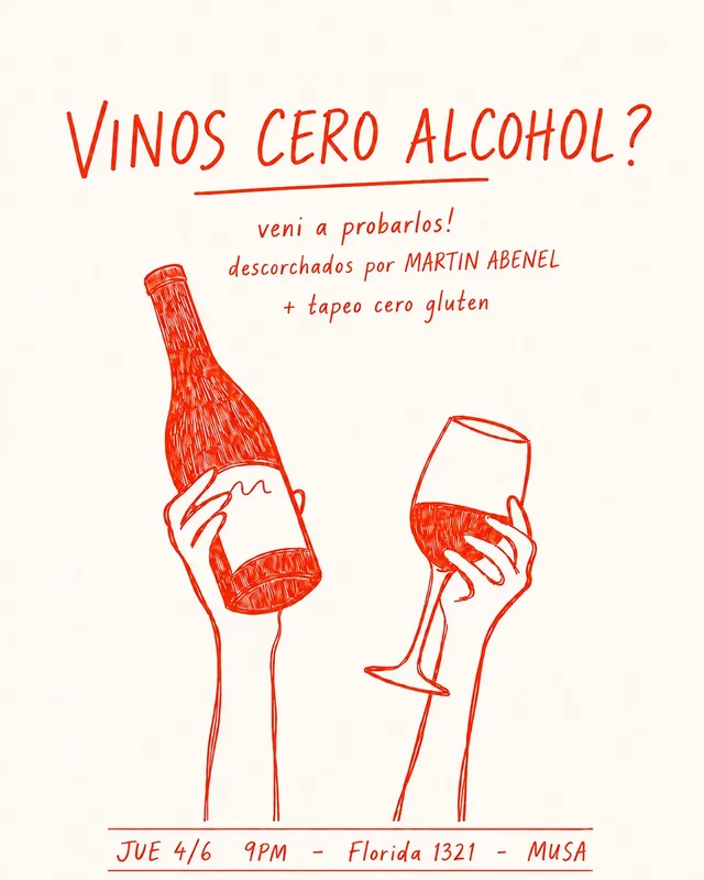 Vinos Cero Alcohol: Degustación guiada con Martín Abenel