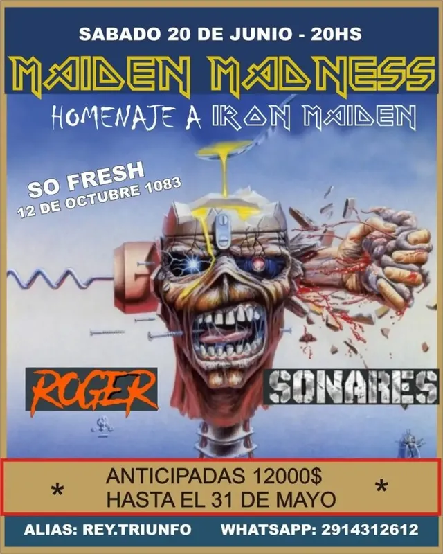 Maiden Madness - Homenaje a Iron Maiden
