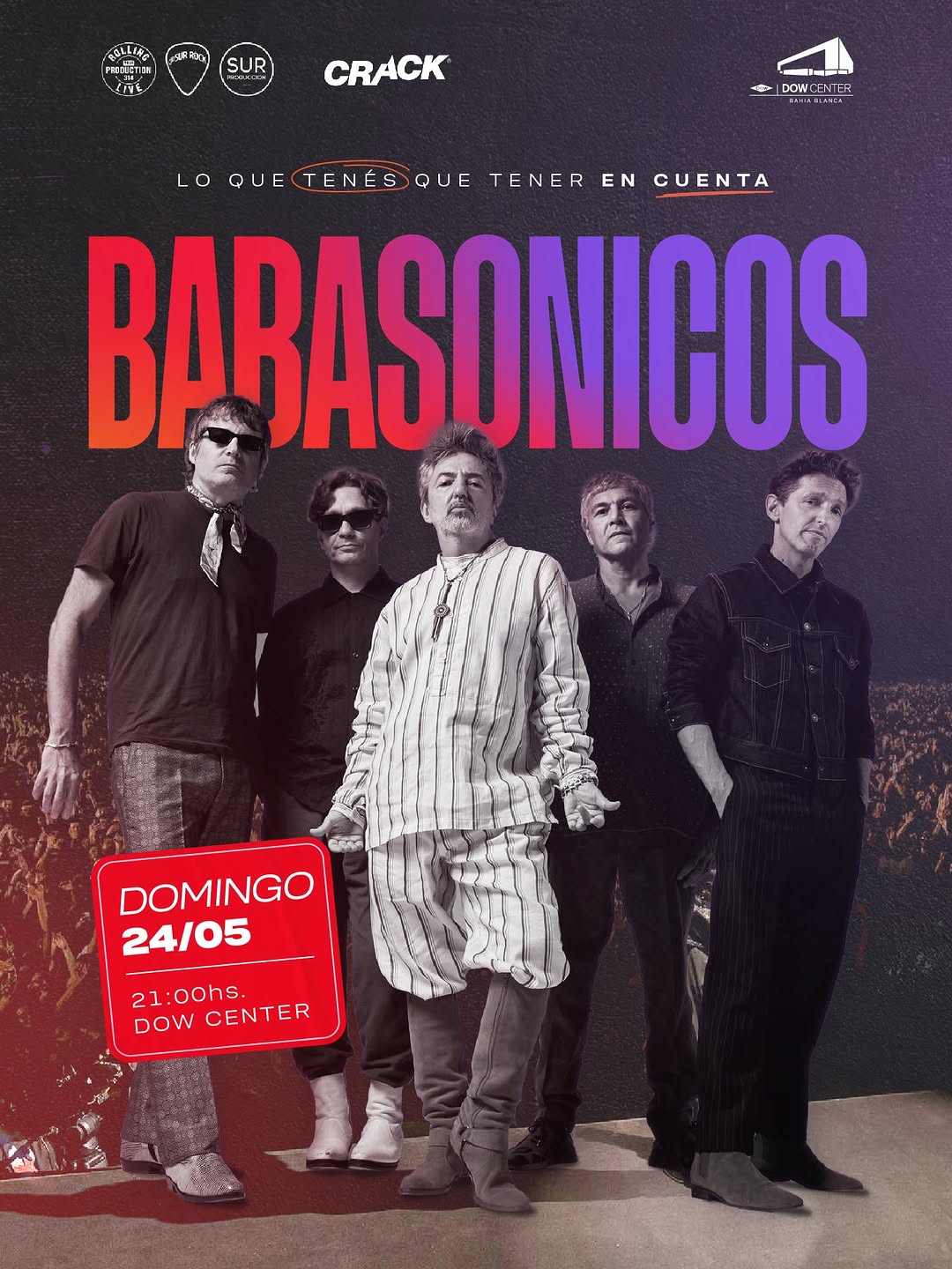 Babasónicos en Dow Center