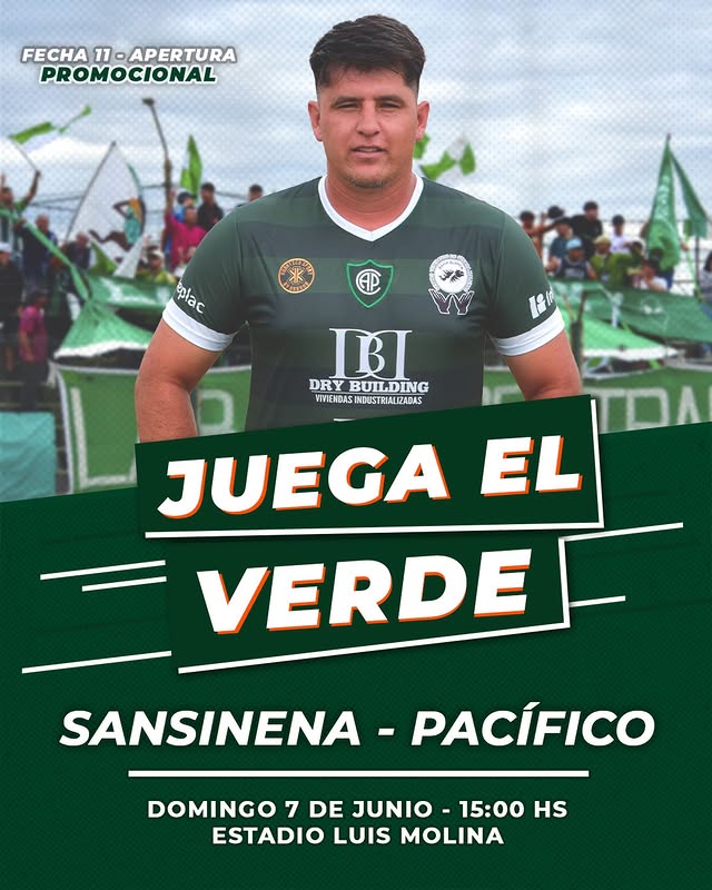 Fútbol: Sansinena vs. Pacífico