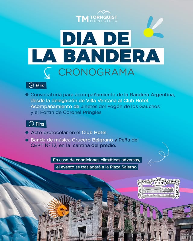 Día de la Bandera - Cronograma de Actividades