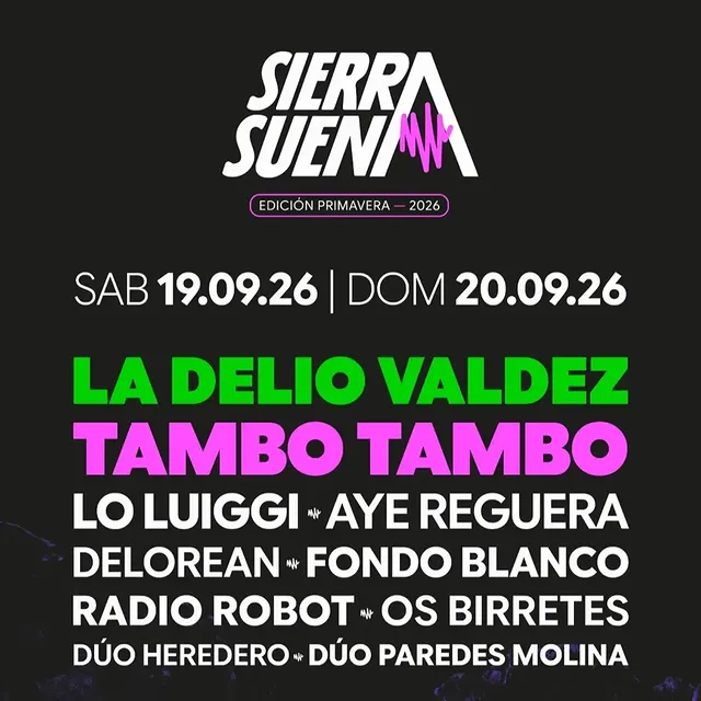 Sierra Suena - Edición Primavera 2026