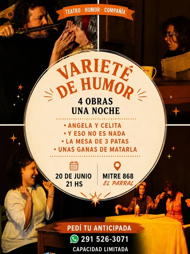 Varieté de Humor: 4 Obras Una Noche