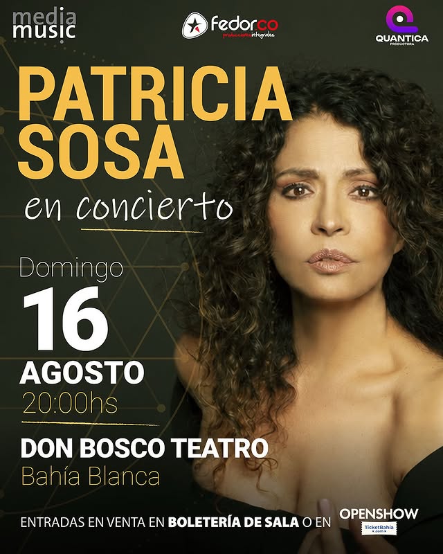 Patricia Sosa en Concierto