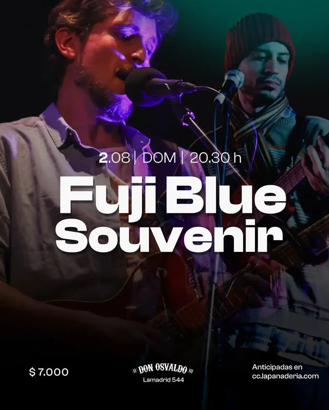 Fuji Blue Souvenir