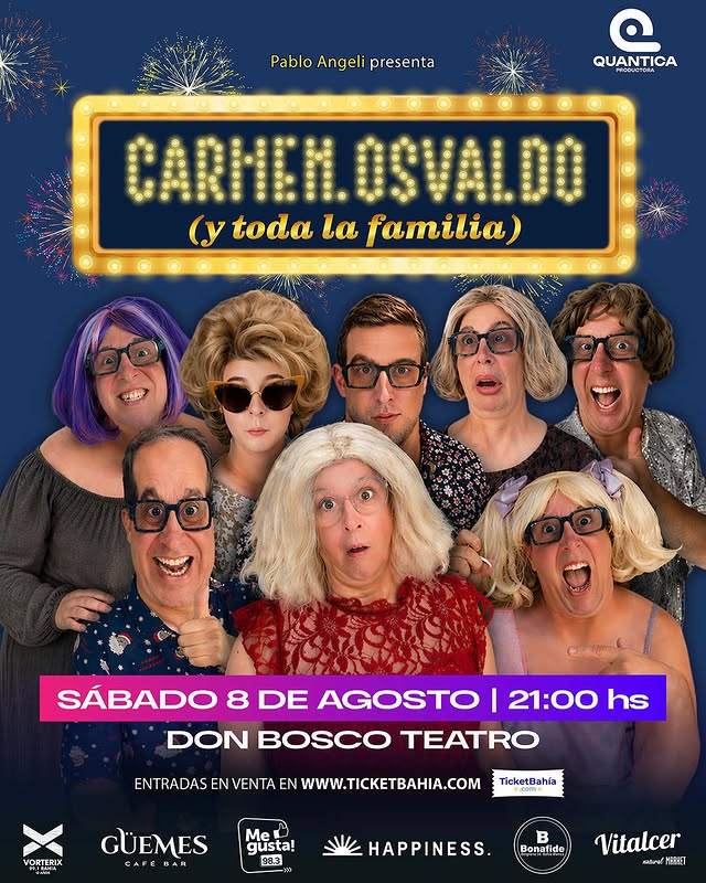 Carmen, Osvaldo (y toda la familia)