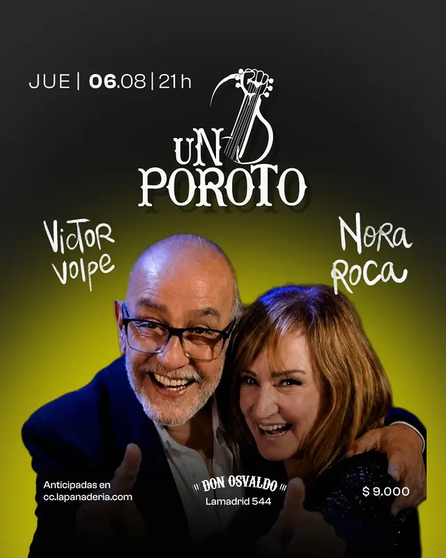 Peña de Tango Un Poroto – Nora Roca & Víctor Volpe
