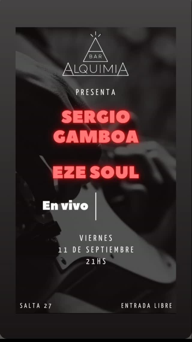 Sergio Gamboa y Eze Soul