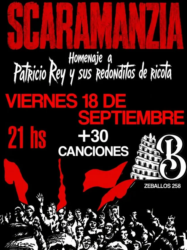 Scaramanzia - Homenaje a Patricio Rey y sus Redonditos de Ricota