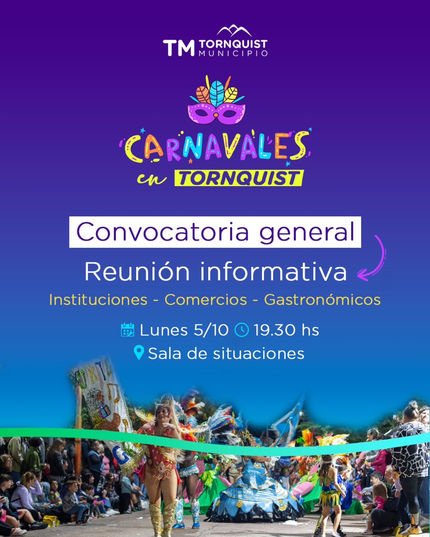 Reunión Informativa Carnavales en Tornquist