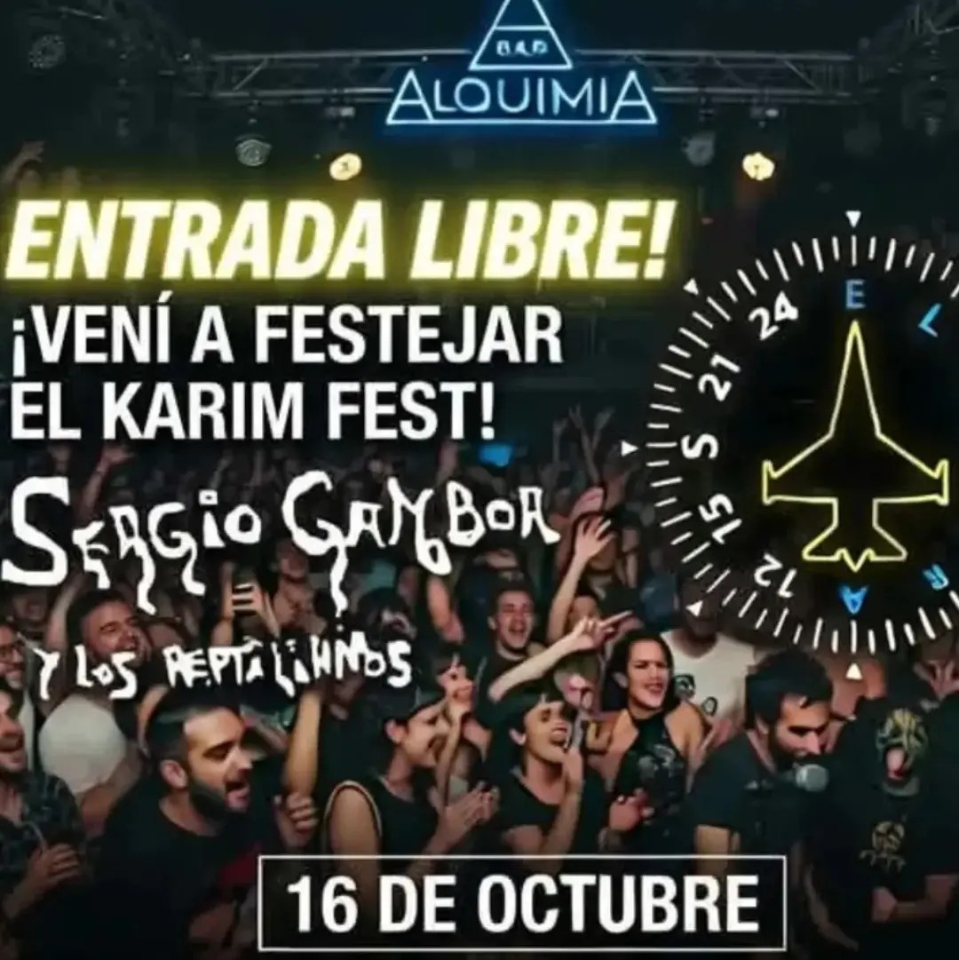 Karim Fest: Sergio Gambor y Los Reptilimos
