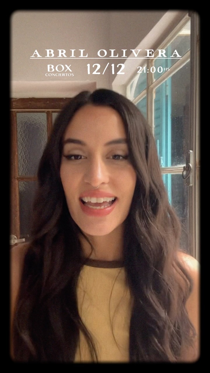 Abril Olivera presenta Río de la Plata