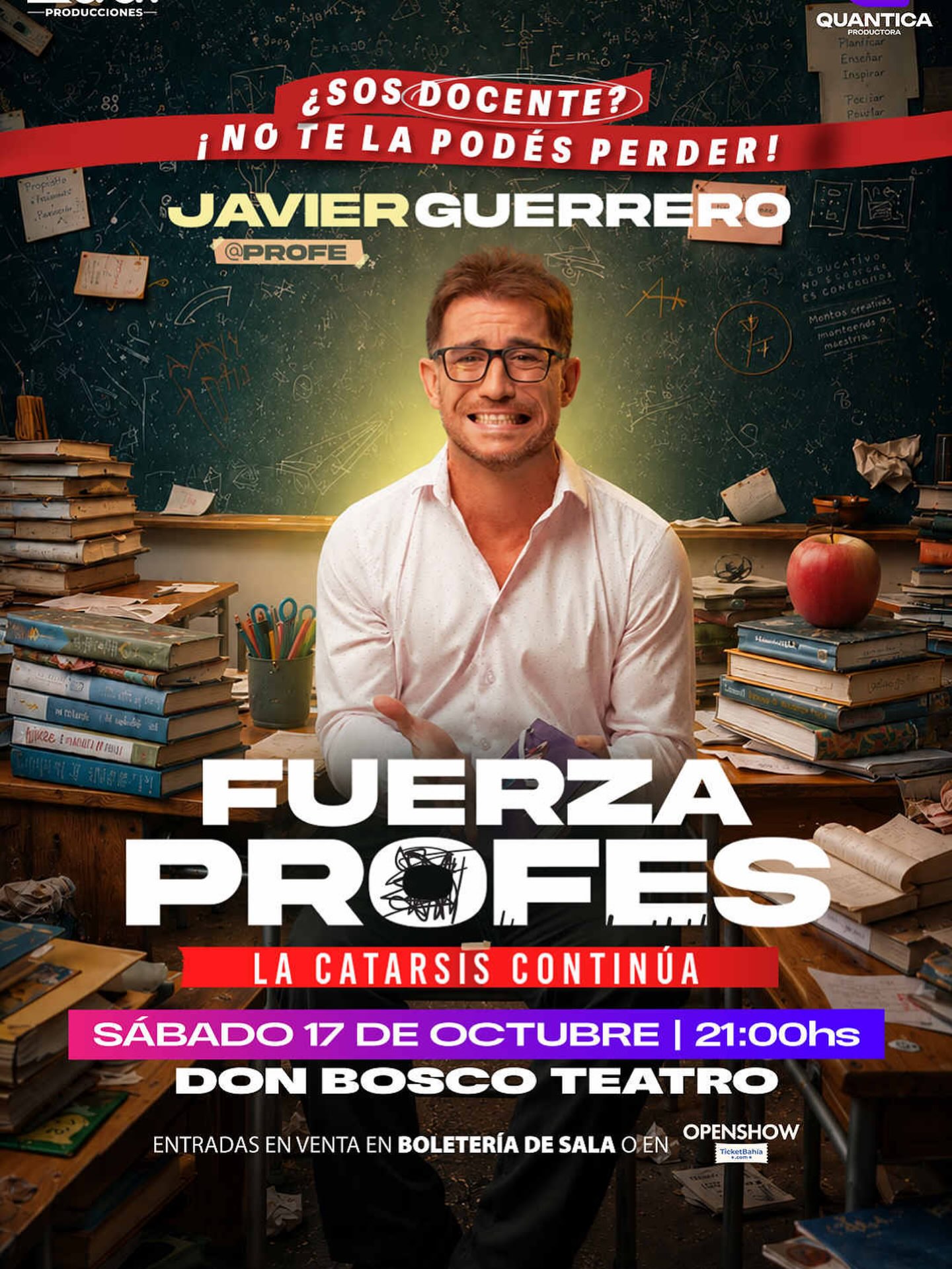 Fuerza Profes: Stand-up de Javier Guerrero