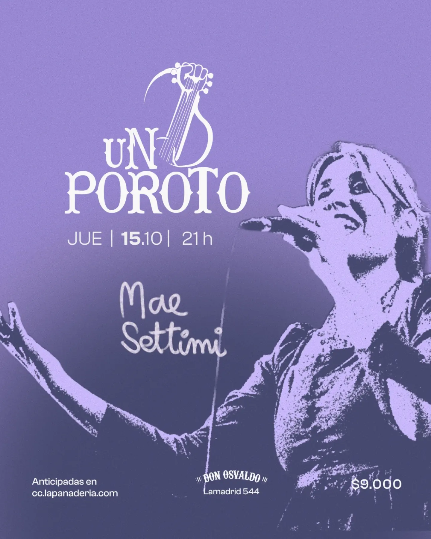 Peña de Tango Un Poroto - Mae Settimi
