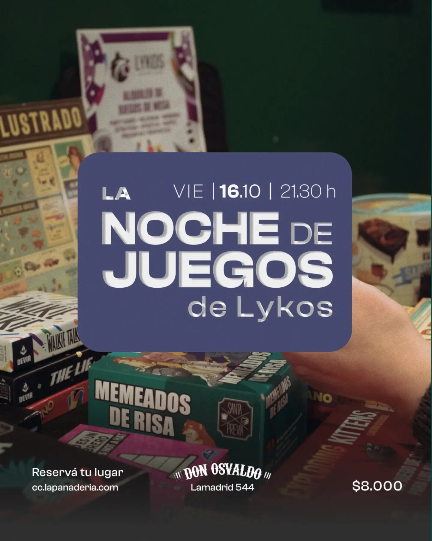 La Noche de Juegos De Lykos