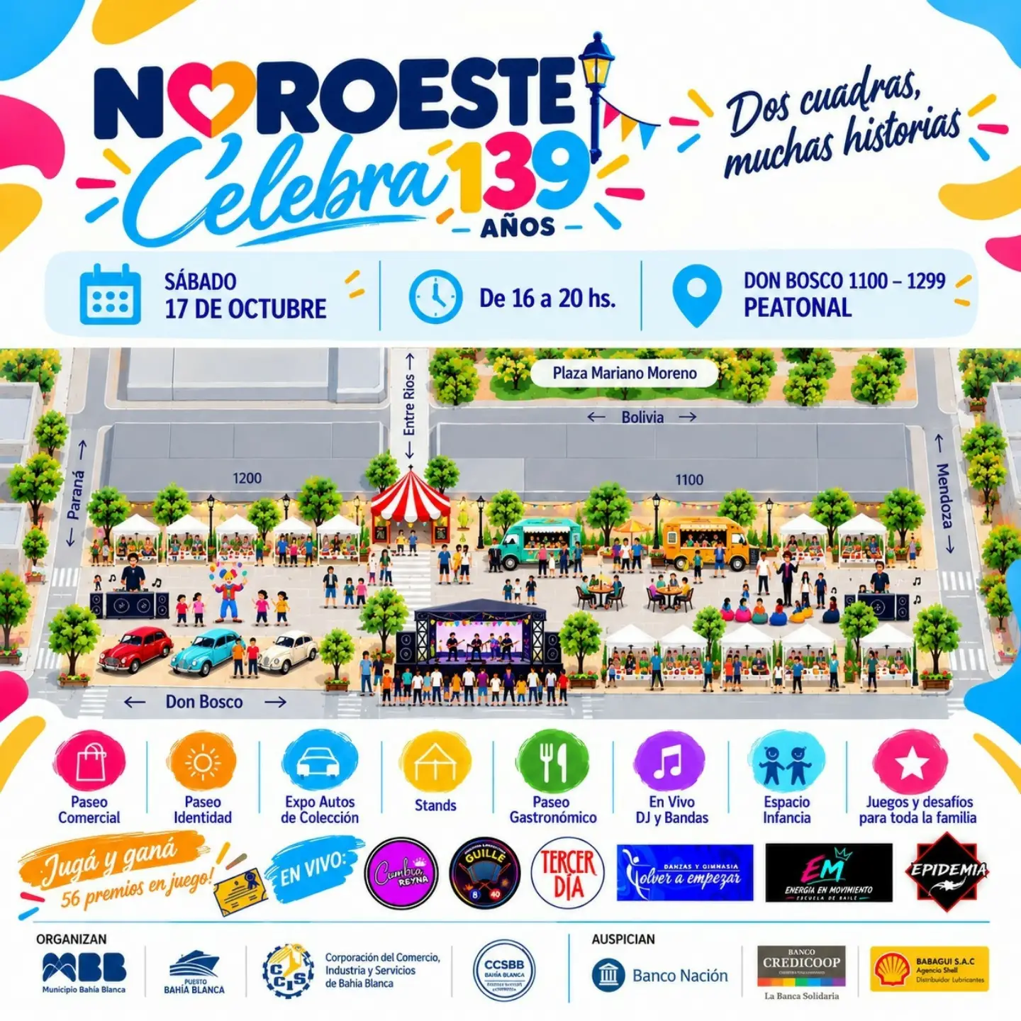 Noroeste Celebra 139 Años