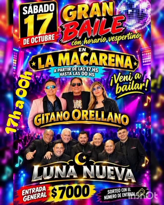 Gran Baile con Gitano Orellano