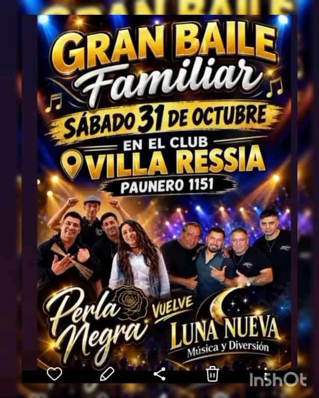 Gran Baile Familiar con Perla Negra